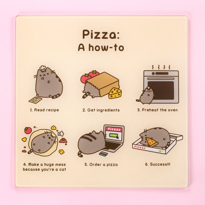Tagliere Pizza Pusheen Cat
