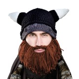 Cappello con barba Vichingo