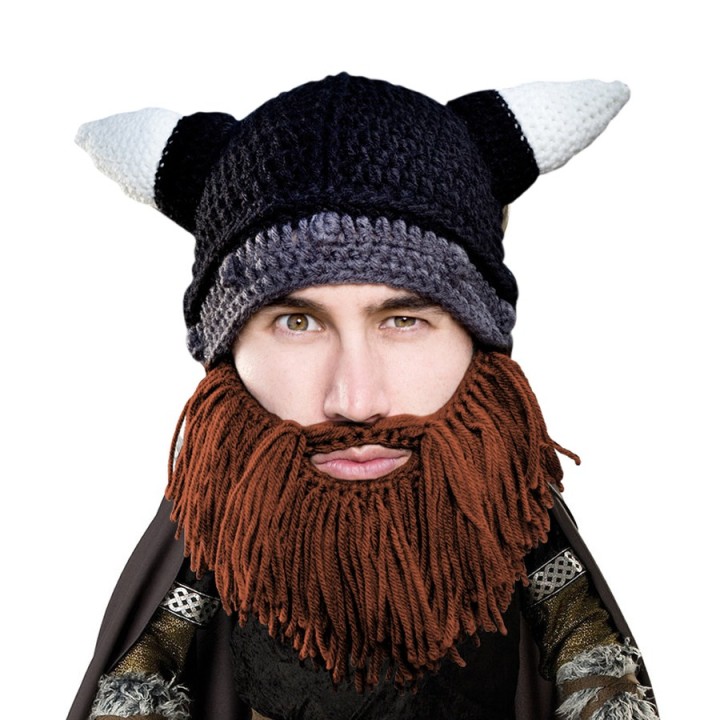Cappello con barba Vichingo