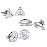 Tris di orecchini Harry Potter