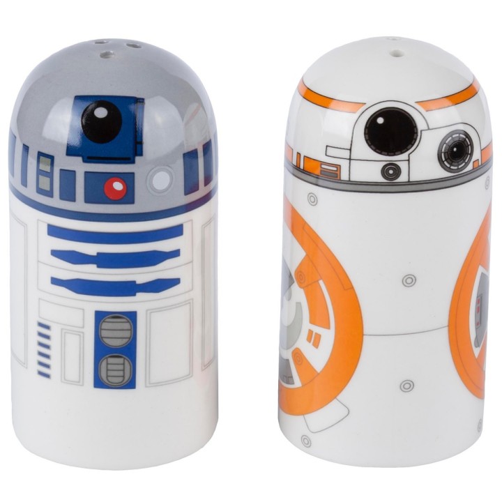 Sale e pepe R2-D2 e BB-8