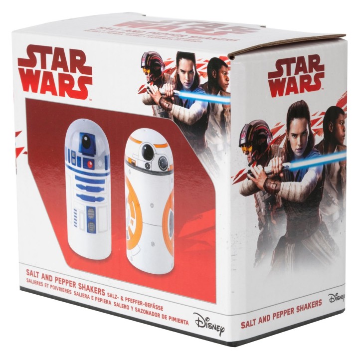 Sale e pepe R2-D2 e BB-8