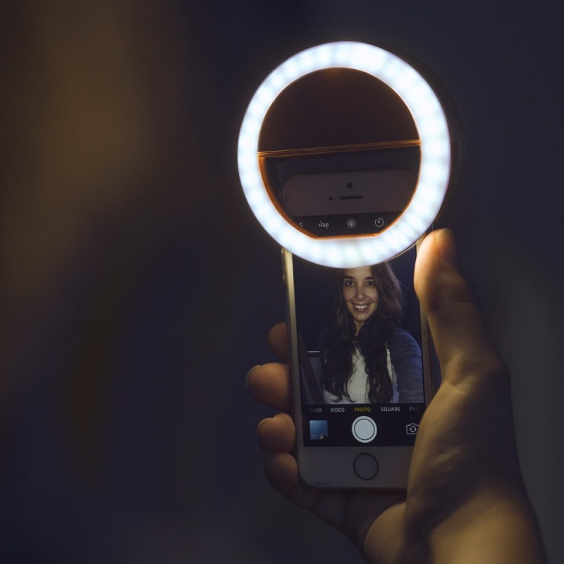 Anello LED per selfie