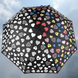 Ombrellino cuori cambia colore