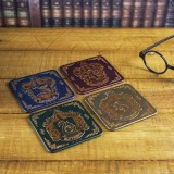 Sottobicchieri di Hogwarts metallici