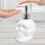 Teschio dispenser di sapone