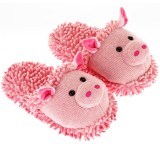 Pantofole Fuzzy Maiale