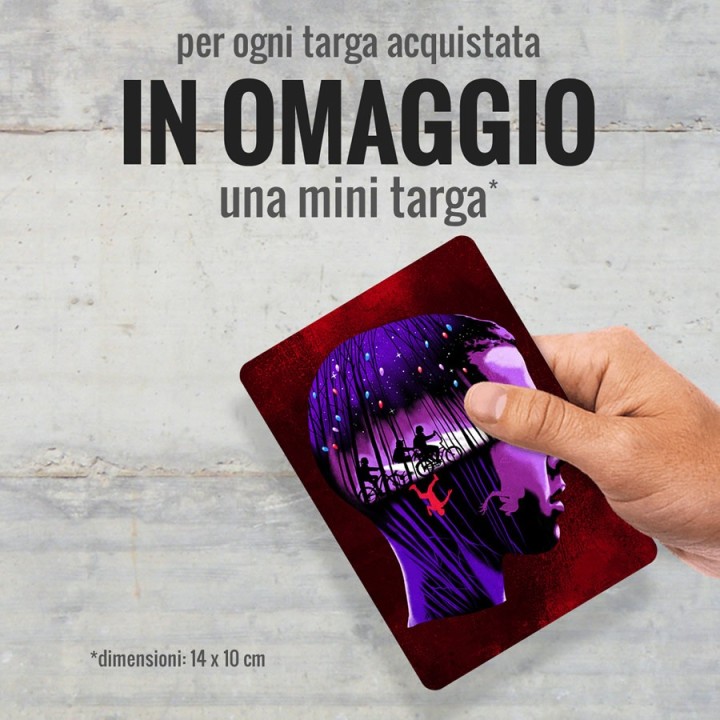 Targa Stranger Things Sottosopra