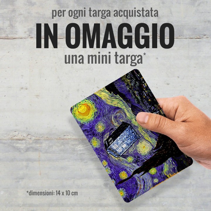 Targa TARDIS Van Gogh