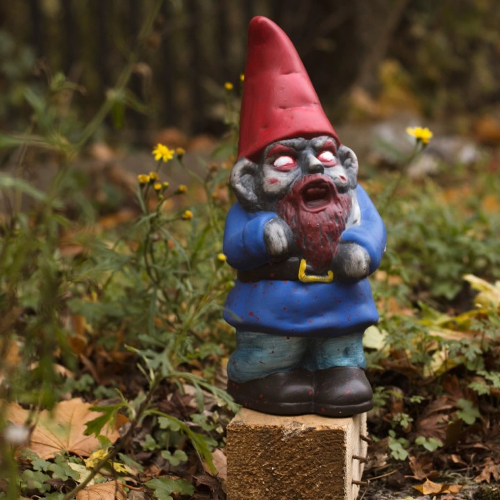 Nano da giardino Zombie