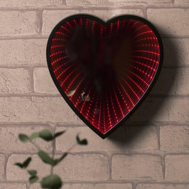 Cuore a specchio Infinity