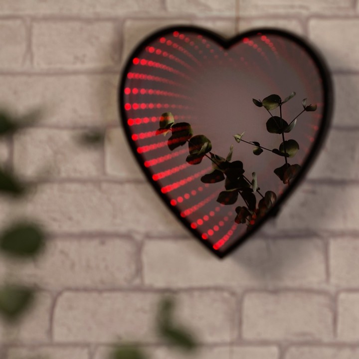 Cuore a specchio Infinity