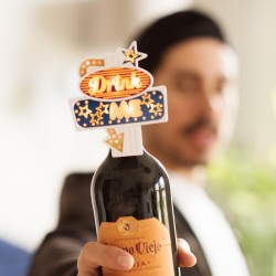 Insegna Drink Me per bottiglie
