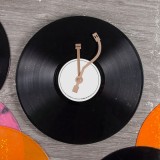 Orologio Disco in vinile fai da te