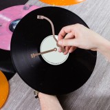 Orologio Disco in vinile fai da te