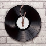 Orologio Disco in vinile fai da te