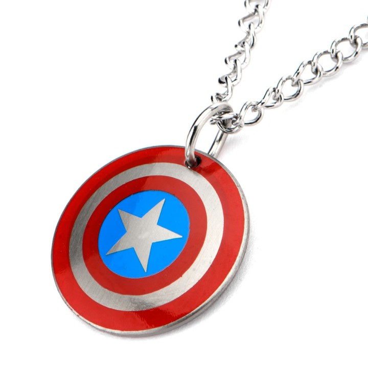 Collana scudo Capitan America