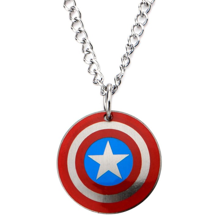 Collana scudo Capitan America