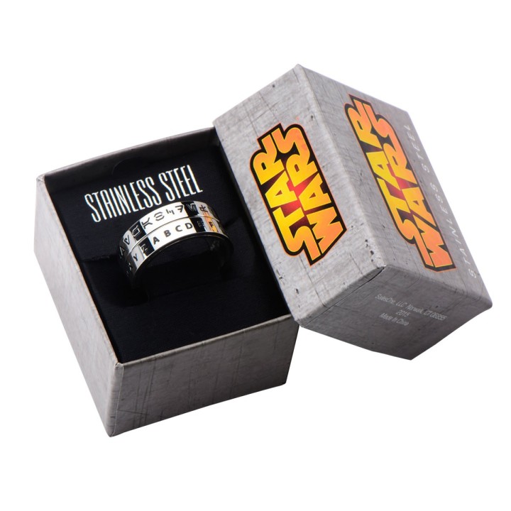 Anello Star Wars Aurebesh