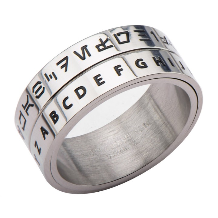Anello Star Wars Aurebesh