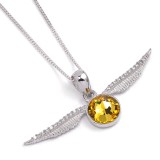 Collana Boccino d'Oro con Swarovski