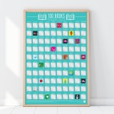 Poster 100 libri da leggere