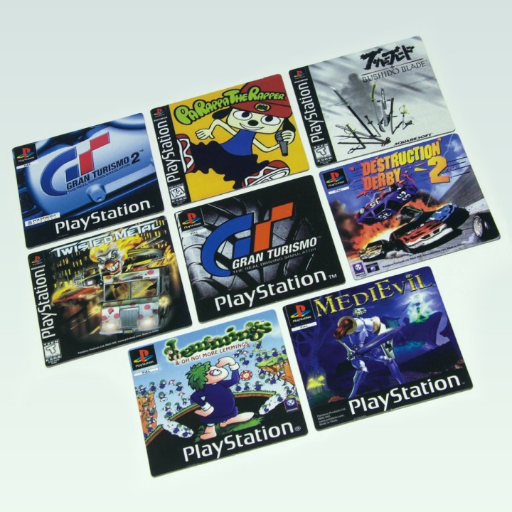 Sottobicchieri giochi PlayStation