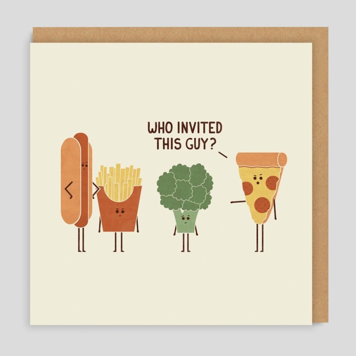 Biglietto di auguri Broccoletto
