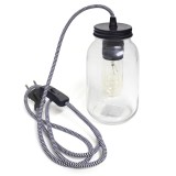 Lampada vaso per conserve