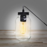 Lampada vaso per conserve
