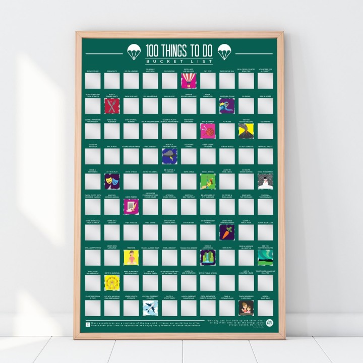 Poster 100 cose da fare