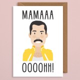 Biglietto di auguri Freddie Mercury