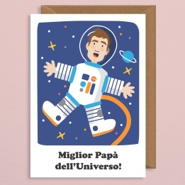 Biglietto di auguri Miglior Papà