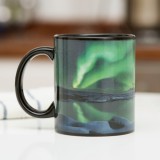 Mug termosensibile Aurora boreale