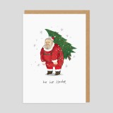Biglietto di auguri di Natale Hodor