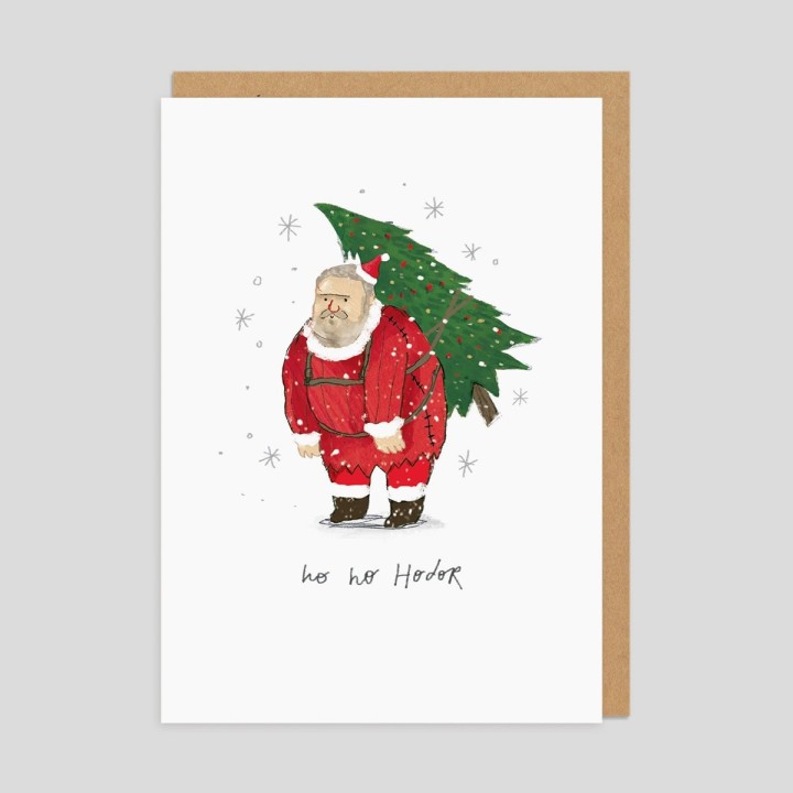 Biglietto di auguri di Natale Hodor