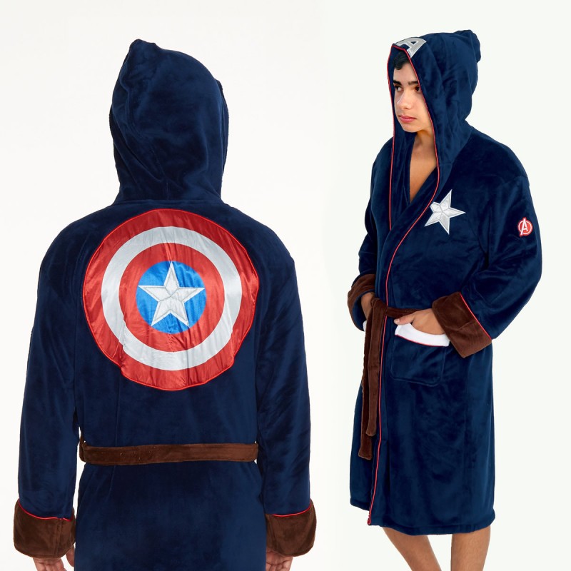 Accappatoio Capitan America per bambini