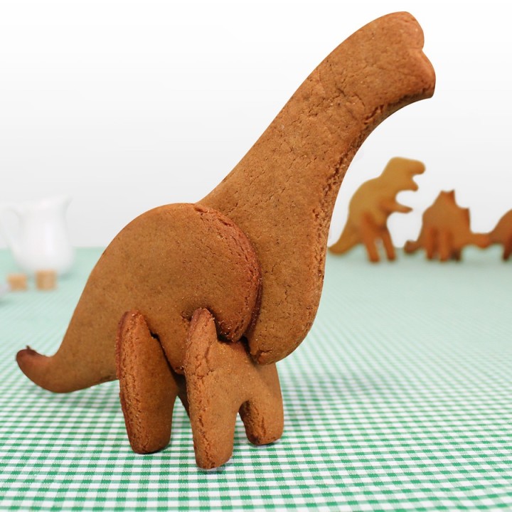 Stampi per biscotti - Dinosauri 3D