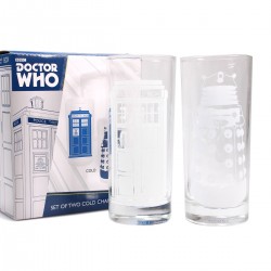 Bicchieri termosensibili TARDIS e Dalek