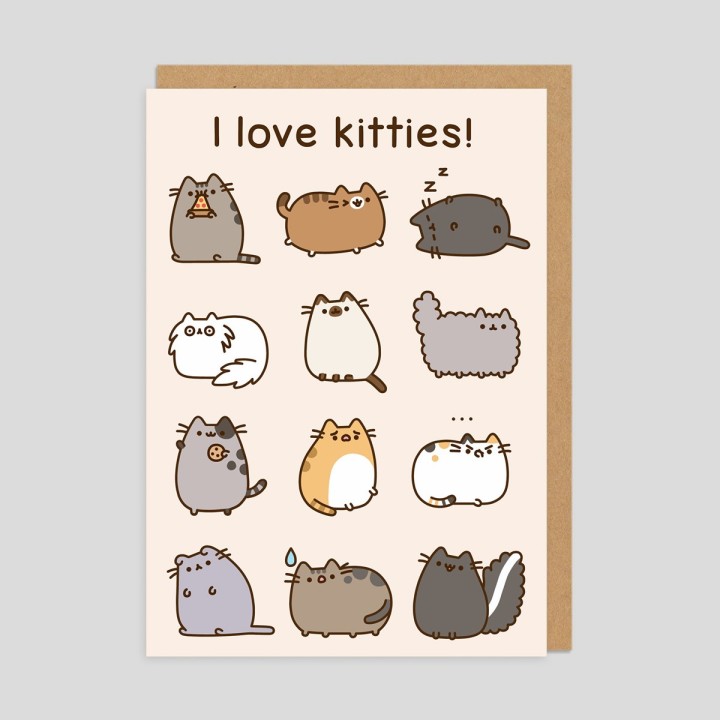 Biglietto di auguri Pusheen Kitties