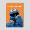 Biglietto di auguri Cookie Monster
