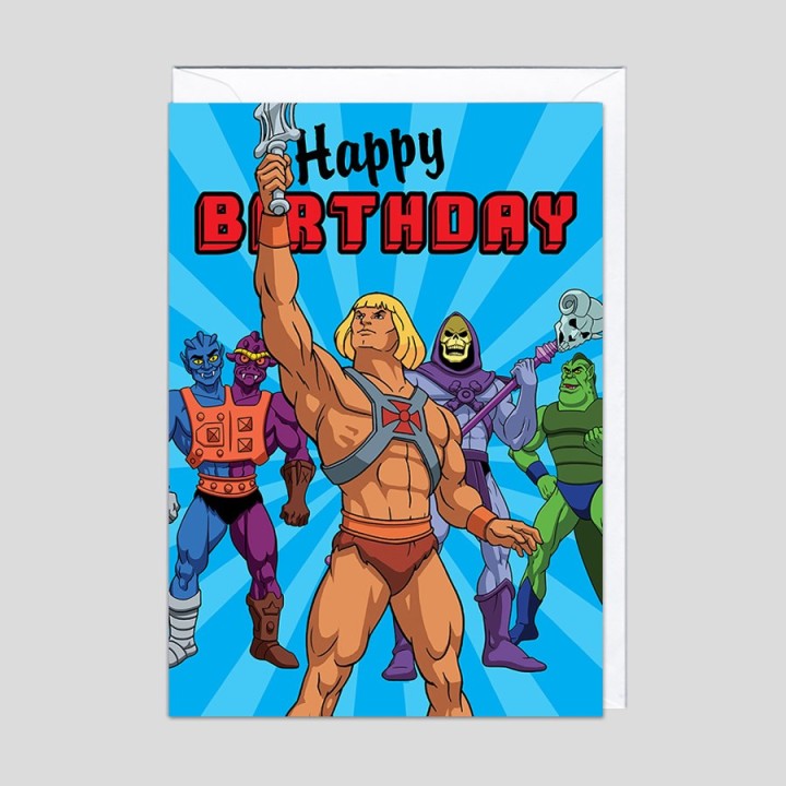 Biglietto di auguri Masters of the Universe