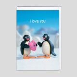 Biglietto di auguri Pingu