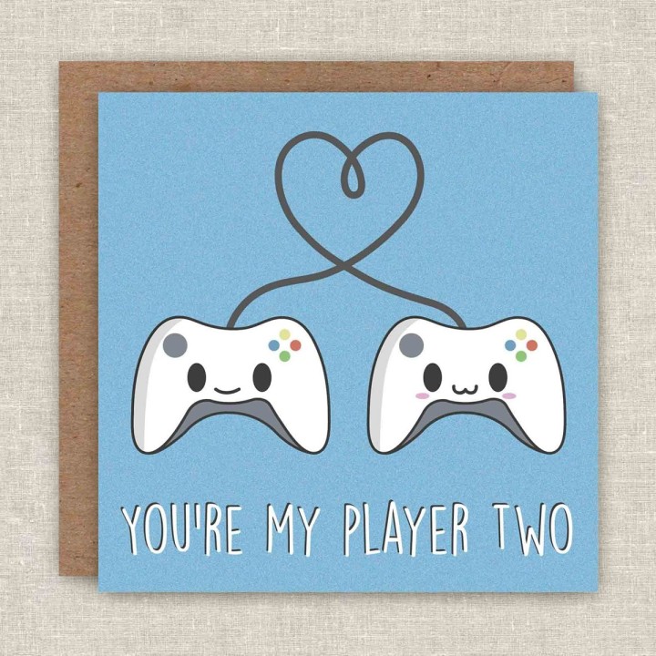 Biglietto di auguri Player 2