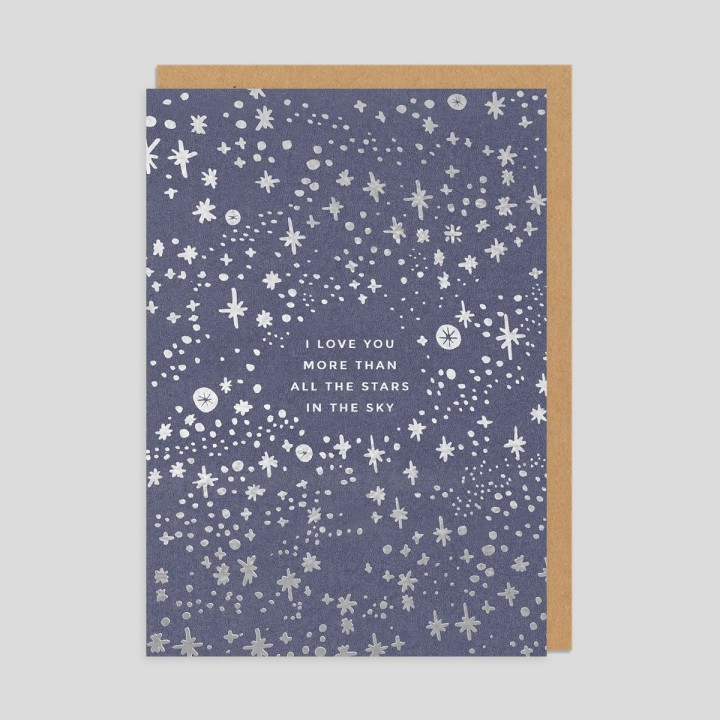 Biglietto di auguri Stelle
