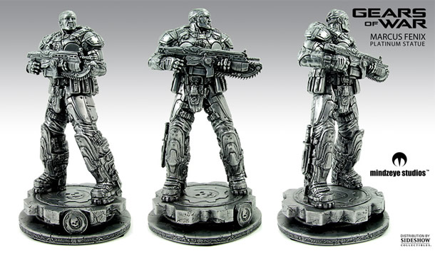 Statua Marcus Fenix Platino