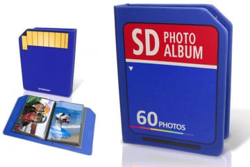 Album fotografico scheda di memoria SD