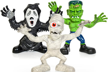 Stretch Screamers, i pupazzetti elastici di Halloween