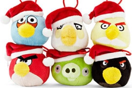 Angry Birds, gli addobbi per l’albero di Natale