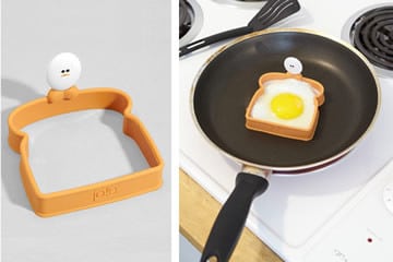 Uova a forma di toast